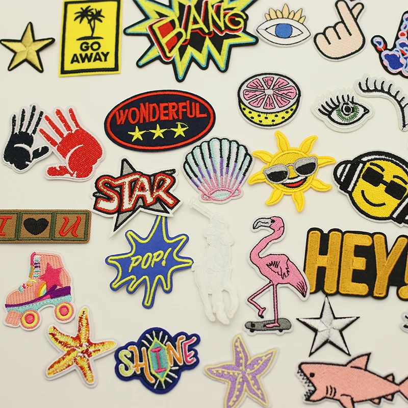 Animal Patch Flower Fabrics for Sewing Clothes Embroidered Cloth Appliques Clothing Cartoon Patches Appliqués Badge Anime Iron
Animal Patch Flower Fabrics for Sewing Clothes Embroidered Cloth Appliques Clothing Cartoon Patches Appliqués Badge Anime Iron