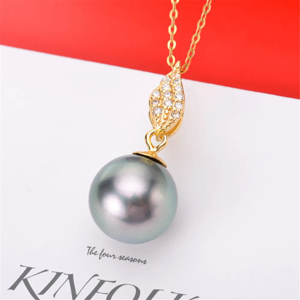S925 Sterling Silver Pearl Pendant Settings Blank/Base For DIY Pendant Jewelry Making Accessories Suitable for 8-13mm Bead
S925 Sterling Silver Pearl Pendant Settings Blank/Base For DIY Pendant Jewelry Making Accessories Suitable for 8-13mm Bead