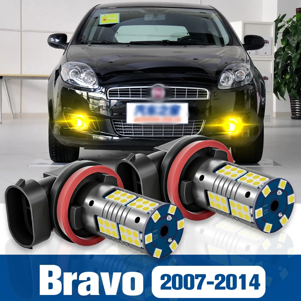 2pcs LED Fog Light Blub Lamp Accessories Canbus For Fiat Bravo 2007 2008 2009 2010 2011 2012 2013 2014
2pcs LED Fog Light Blub Lamp Accessories Canbus For Fiat Bravo 2007 2008 2009 2010 2011 2012 2013 2014