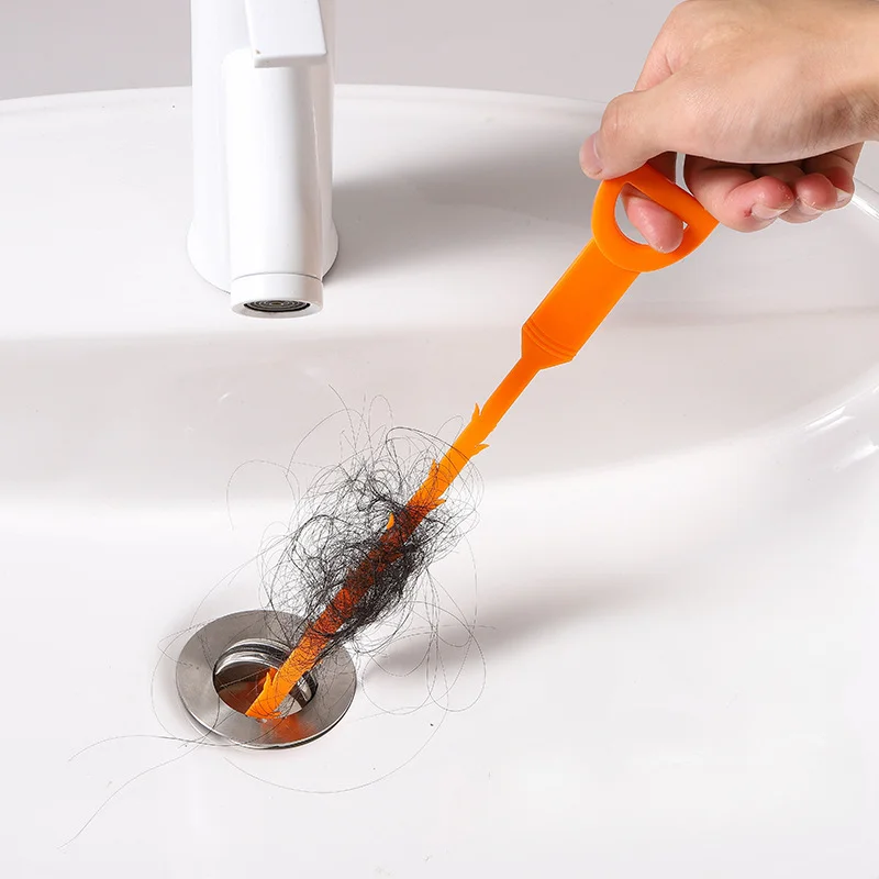 Sink Sewer Anti-blocking of Domestic Cleaning Hook Kitchen Bathroom Floor Drain Bathtub Sink Dredge Device Kitchen Gadgets 51cm
Sink Sewer Anti-blocking of Domestic Cleaning Hook Kitchen Bathroom Floor Drain Bathtub Sink Dredge Device Kitchen Gadgets 51cm