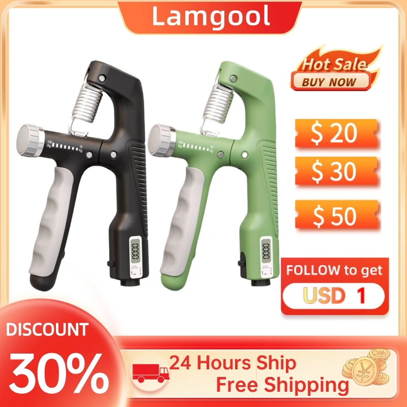 10-100Kg A-Type Adjustable Hand Grip Power Exercise Heavy Gripper Fitness Muscle Training Strength Expander Finger Pinch Carpal
10-100Kg A-Type Adjustable Hand Grip Power Exercise Heavy Gripper Fitness Muscle Training Strength Expander Finger Pinch Carpal