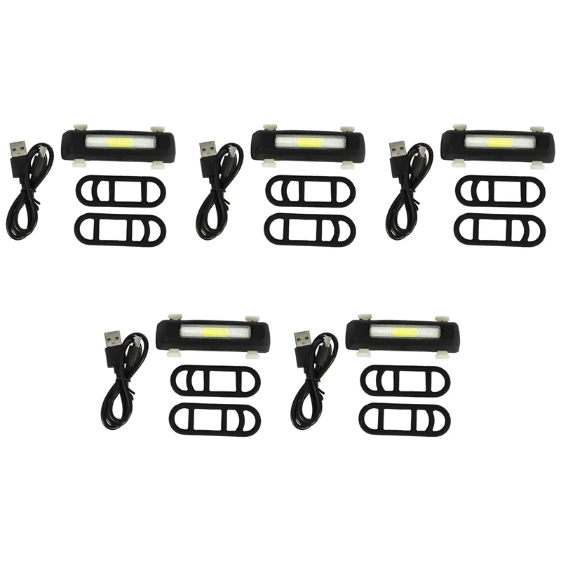 5X Bike Lights Ultra Bright Cycling Lights USB Rechargeable Bicycle Tail Light Red/Blue/White 7 Light Modes
5X Bike Lights Ultra Bright Cycling Lights USB Rechargeable Bicycle Tail Light Red/Blue/White 7 Light Modes