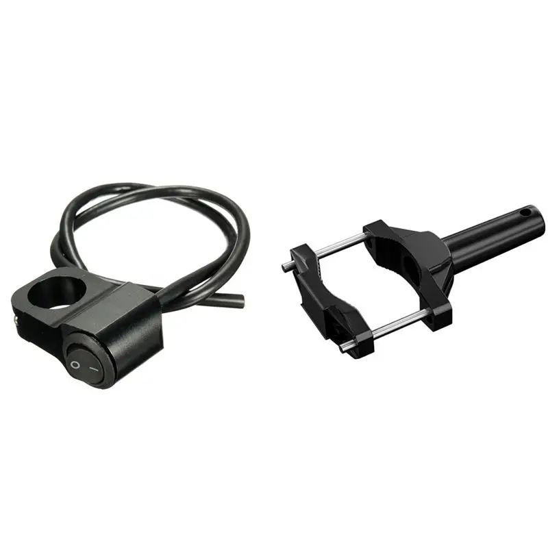 1Pcs 12V 10A Motorcycle Handlebar Headlight Fog Spot Light Switch & 1Pcs Motorcycle Extension Bar Bracket 
1Pcs 12V 10A Motorcycle Handlebar Headlight Fog Spot Light Switch & 1Pcs Motorcycle Extension Bar Bracket