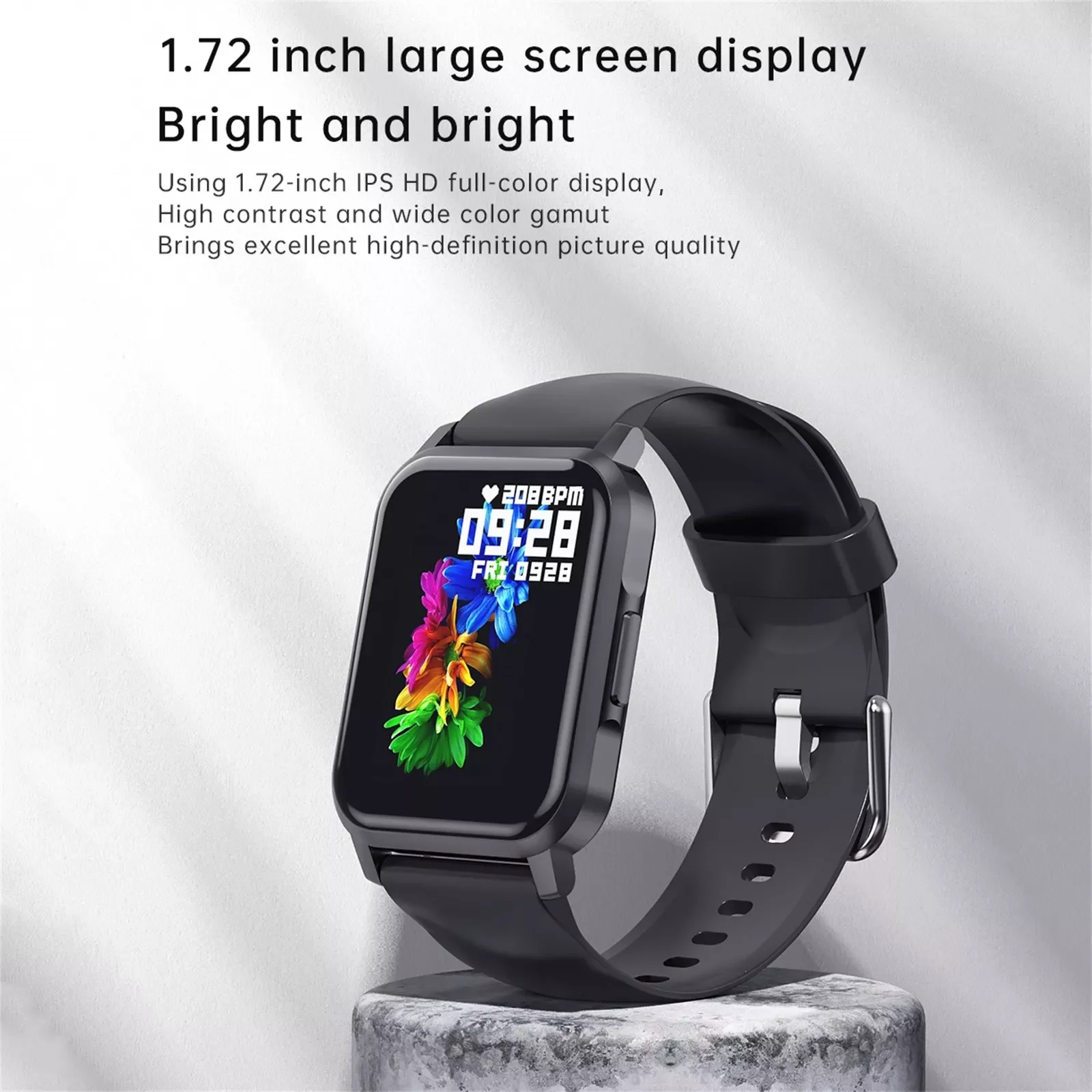 Womens Smart Watch 15 Smart Watch 1.72 Fashion Big Screen Sports Watch Smart Reminder Boy Watches Ages 7-10 Analog
Womens Smart Watch 15 Smart Watch 1.72 Fashion Big Screen Sports Watch Smart Reminder Boy Watches Ages 7-10 Analog