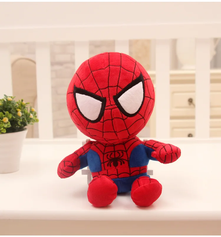 Disney 8 inch Avengers League Cute Doll Spider Man Plush Toy Captain America Simulation Birthday Party Christmas Kids Gifts Xmas
Disney 8 inch Avengers League Cute Doll Spider Man Plush Toy Captain America Simulation Birthday Party Christmas Kids Gifts Xmas