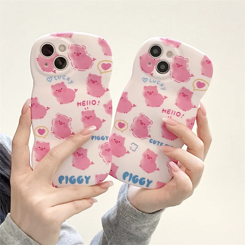 Full Screen Pink Cartoon Pig Phone Case Cover for IPhone 11 12 13 Pro X XR XS Max Shockproof Case for IPhone 13 Case IPhone Case
Full Screen Pink Cartoon Pig Phone Case Cover for IPhone 11 12 13 Pro X XR XS Max Shockproof Case for IPhone 13 Case IPhone Case
