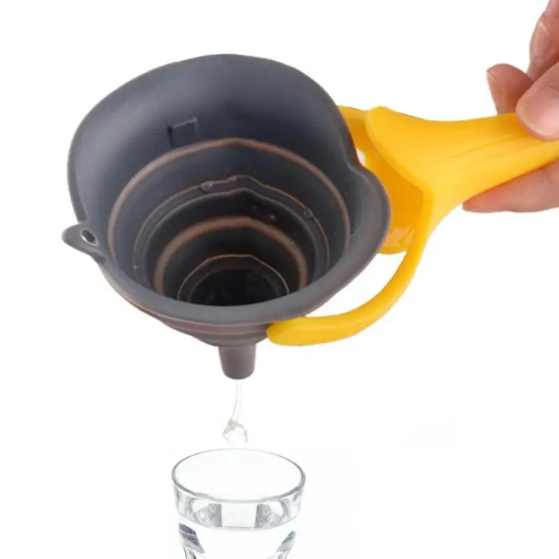 Silicone Funnel Collapsible Freedom Funnel Food Grade Silicone Collapsible Kitchen Funnel Small For Filling Small Bottles
Silicone Funnel Collapsible Freedom Funnel Food Grade Silicone Collapsible Kitchen Funnel Small For Filling Small Bottles