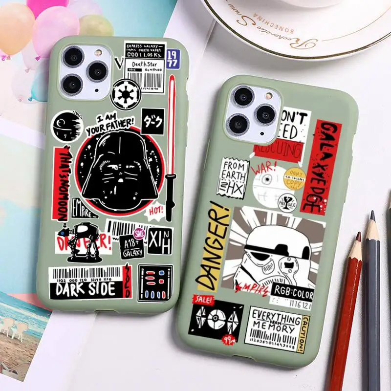 Star Wars Logo Darth Vader stormtrooper Phone Case For iphone 13 12 11 Pro Max Mini XS 8 7 6 6S Plus X SE 2020 XR Candy green
Star Wars Logo Darth Vader stormtrooper Phone Case For iphone 13 12 11 Pro Max Mini XS 8 7 6 6S Plus X SE 2020 XR Candy green