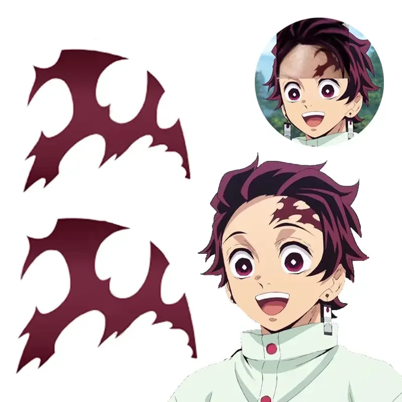 Anime Demon Slayer Kamado Tanjirou Forehead Scar Tattoo Cosplay Waterproof Temporary Sticker Character Prop Accessories Gift Toy
Anime Demon Slayer Kamado Tanjirou Forehead Scar Tattoo Cosplay Waterproof Temporary Sticker Character Prop Accessories Gift Toy