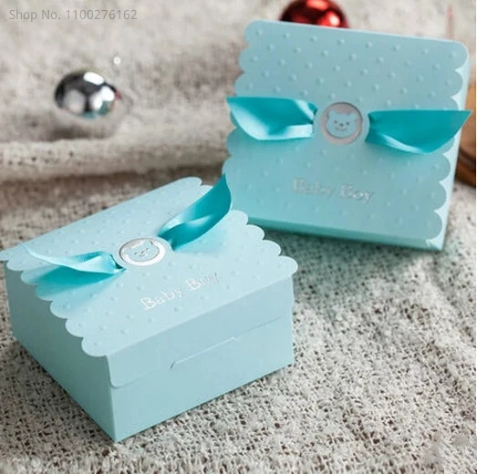 20Pcs Creative Baby Boy Girl First Birthday Party Favor Sky Blue Candy Box Baby Shower Baby Born Birth Announcement Gift Boxes 
20Pcs Creative Baby Boy Girl First Birthday Party Favor Sky Blue Candy Box Baby Shower Baby Born Birth Announcement Gift Boxes