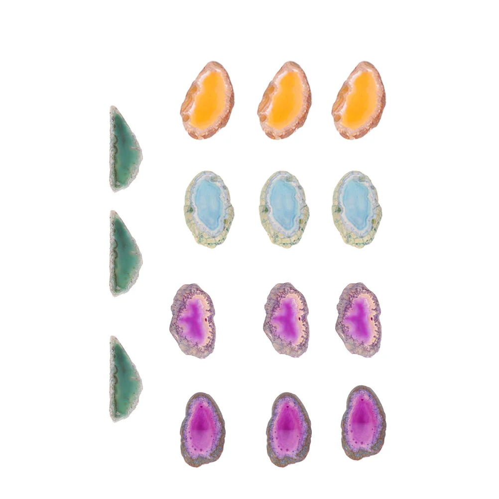 15PCS Natural Agate Slices Natural Agate Slices Agate Embellishments Purple Agate Slice Jewelry Making Supplies
15PCS Natural Agate Slices Natural Agate Slices Agate Embellishments Purple Agate Slice Jewelry Making Supplies