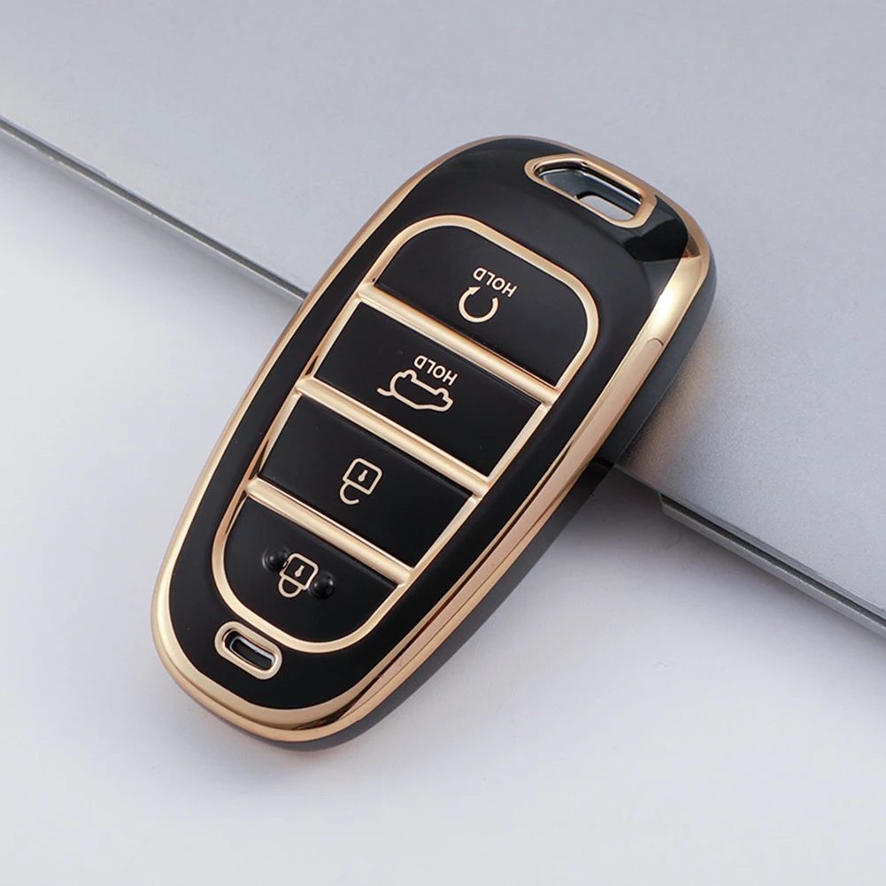 1pc Black Key Case TPU Remote Key Fob Shell Case Cover For Hyundai Sonata Tucson Santa Automobiles Accessories
1pc Black Key Case TPU Remote Key Fob Shell Case Cover For Hyundai Sonata Tucson Santa Automobiles Accessories