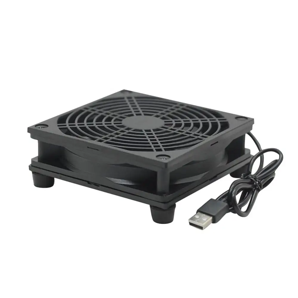 Router Fan DIY PC Cooler TV Box Wireless Cooling Silent Quiet DC 5V USB Power 120mm Fan 120x120mm 12CM W/Screws Protective Net
Router Fan DIY PC Cooler TV Box Wireless Cooling Silent Quiet DC 5V USB Power 120mm Fan 120x120mm 12CM W/Screws Protective Net