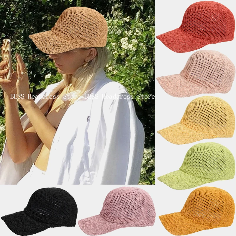 New Mesh Baseball Cap Women Casual Outdoor Visor Sun Protection Cap Summer Unisex Solid Color Sun Hats Holiday Cool Hip Hop Hat
New Mesh Baseball Cap Women Casual Outdoor Visor Sun Protection Cap Summer Unisex Solid Color Sun Hats Holiday Cool Hip Hop Hat