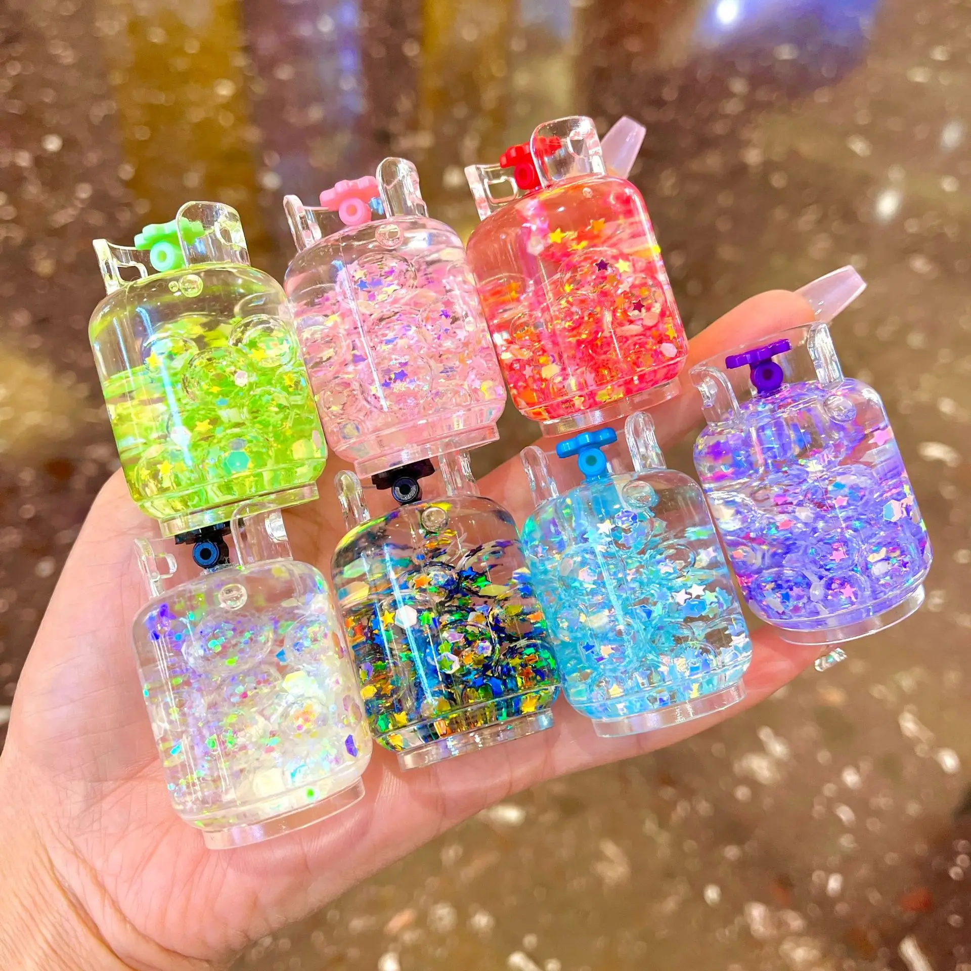 Creative Acrylic Liquid into the Oil Quicksand Bottle Luminous Beads Lollipop Jewelry Pendant Christmas Gift DIY Accessories
Creative Acrylic Liquid into the Oil Quicksand Bottle Luminous Beads Lollipop Jewelry Pendant Christmas Gift DIY Accessories