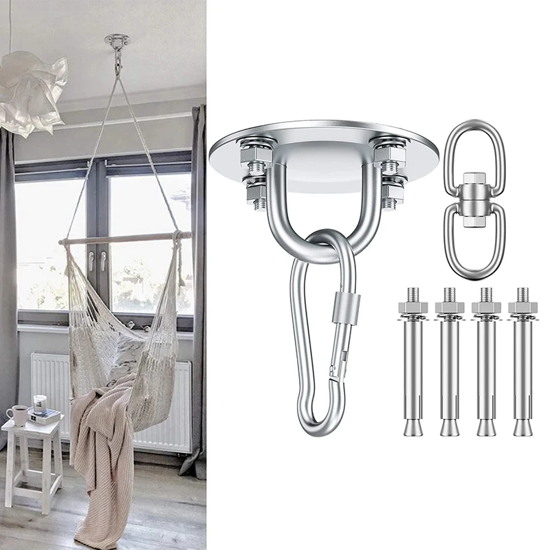 304 Stainless Steel Suspension Bracket Hammock Mount Ceiling Hook Anchor Hanger For Outdoor Hanging Swings Chairs Hammocks New
304 Stainless Steel Suspension Bracket Hammock Mount Ceiling Hook Anchor Hanger For Outdoor Hanging Swings Chairs Hammocks New
