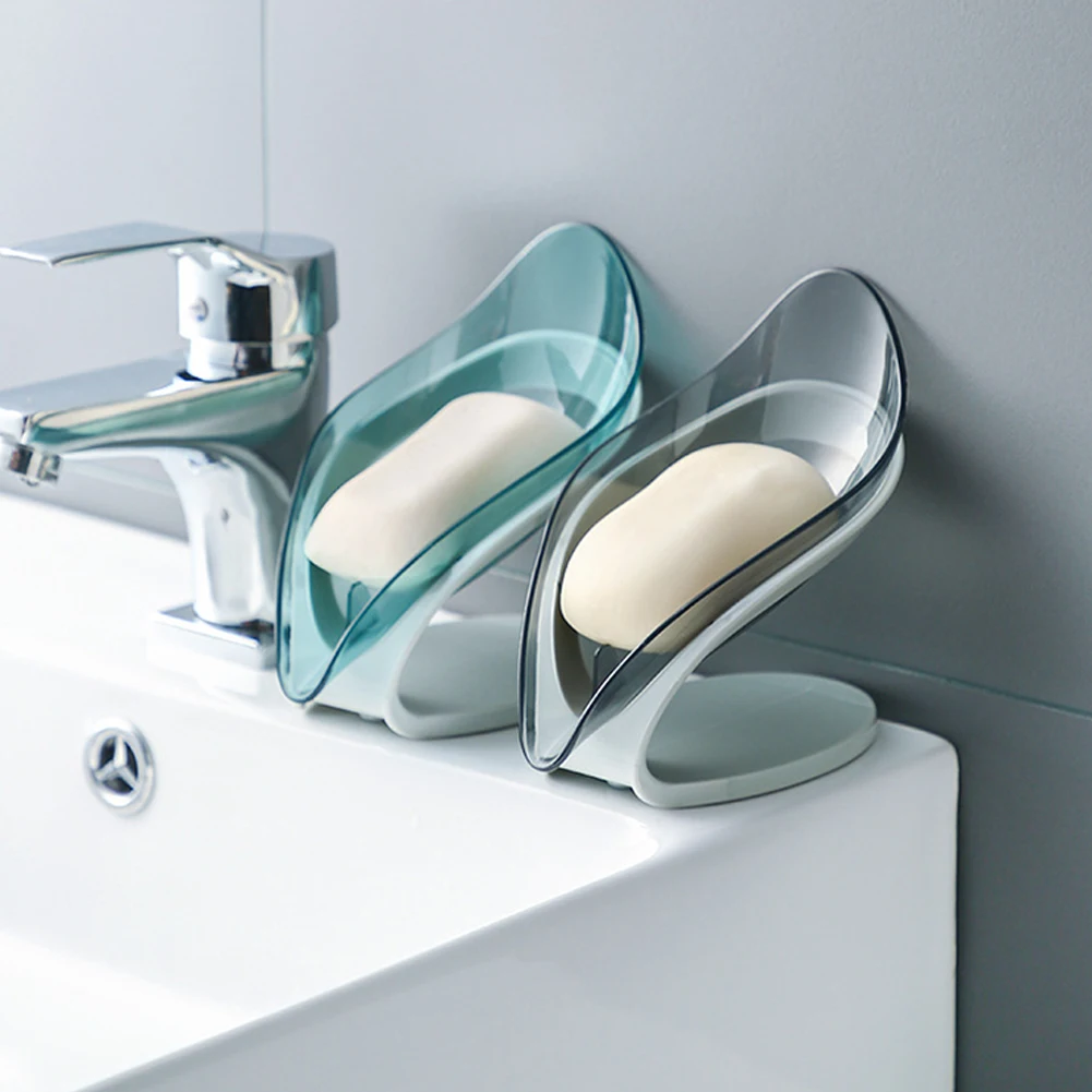 Leaf Shaped Soap Holder Bathroom Shower Storage Panel Holder Tray Cassette Suction Cup Keep Dry Kitchen Sponge Support
Leaf Shaped Soap Holder Bathroom Shower Storage Panel Holder Tray Cassette Suction Cup Keep Dry Kitchen Sponge Support