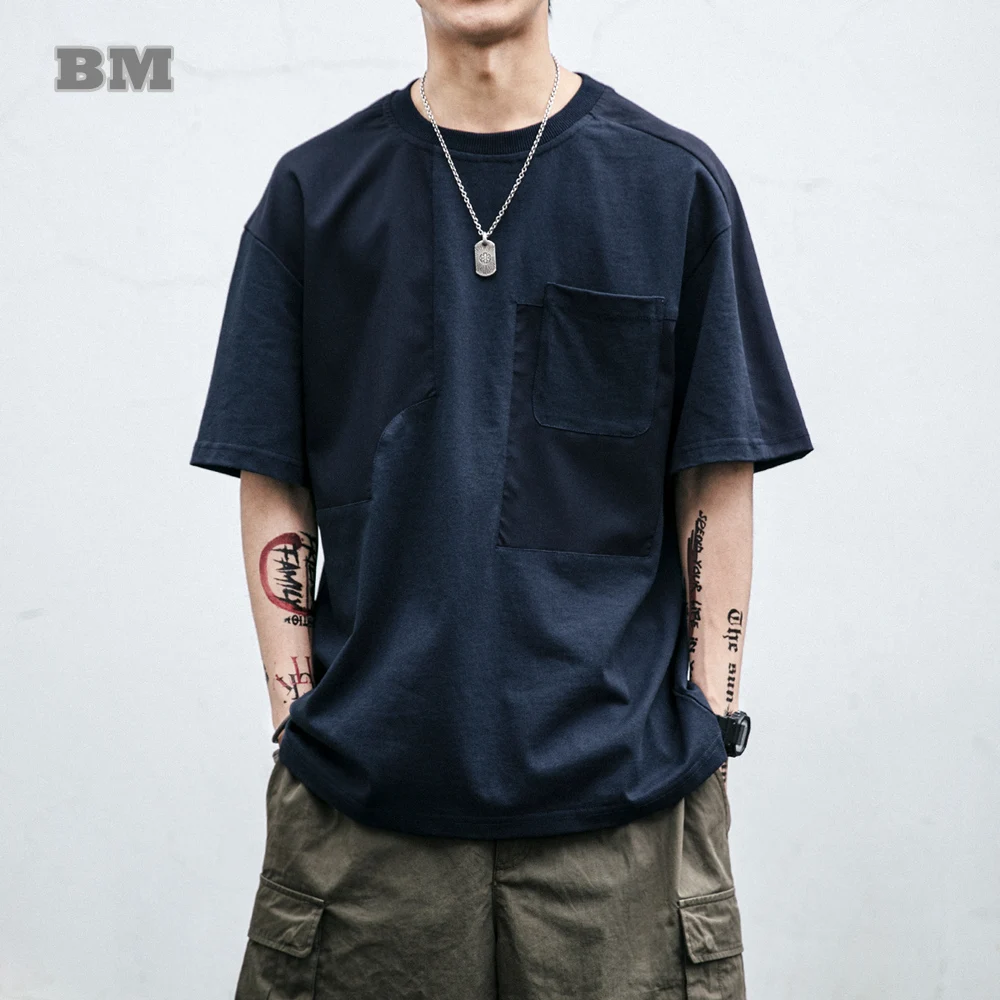 American Streetwear Patchwork Couples T Shirts Unisex Summer Loose Harajuku Short Sleeves Japanese Top Tee Shirt Men Clothing
American Streetwear Patchwork Couples T Shirts Unisex Summer Loose Harajuku Short Sleeves Japanese Top Tee Shirt Men Clothing