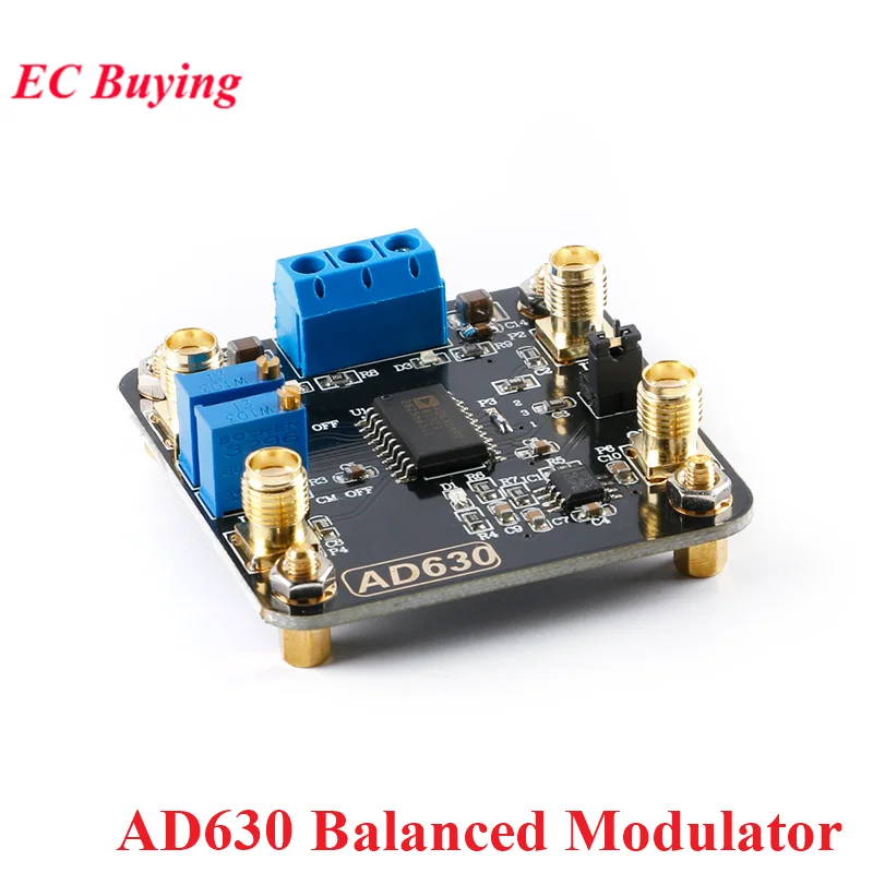 AD630 Balanced Modulator Module Lock-in Amplifier Board Modul Phase-locked For Weak Signal Detection Modulation and Demodulation
AD630 Balanced Modulator Module Lock-in Amplifier Board Modul Phase-locked For Weak Signal Detection Modulation and Demodulation