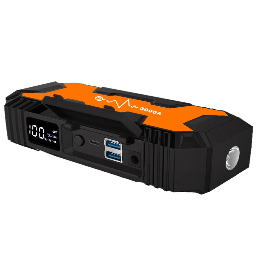 22000 mah 3000A 12V Orange Black Powerful Power Bank Car Jump Starter Jump Starter Car Booster Capacitor 2000a 3000a 4000a
22000 mah 3000A 12V Orange Black Powerful Power Bank Car Jump Starter Jump Starter Car Booster Capacitor 2000a 3000a 4000a