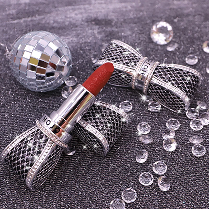 Diamond Heart Velvet Matte and Moist Lipstick Pigmented Lasting Waterprood Rich Color Lip Makeup Silky Touch Charming Cosmetics
Diamond Heart Velvet Matte and Moist Lipstick Pigmented Lasting Waterprood Rich Color Lip Makeup Silky Touch Charming Cosmetics
