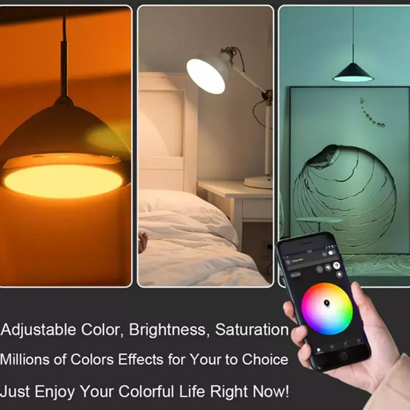 Умная лампочка Zigbee с Wi-Fi, светодиодсветильник лампочка с изменением цвета RGB, 9 Вт, E27, 110 В, 220 В, приложение для смартфонов Google Home
Умная лампочка Zigbee с Wi-Fi, светодиодсветильник лампочка с изменением цвета RGB, 9 Вт, E27, 110 В, 220 В, приложение для смартфонов Google Home