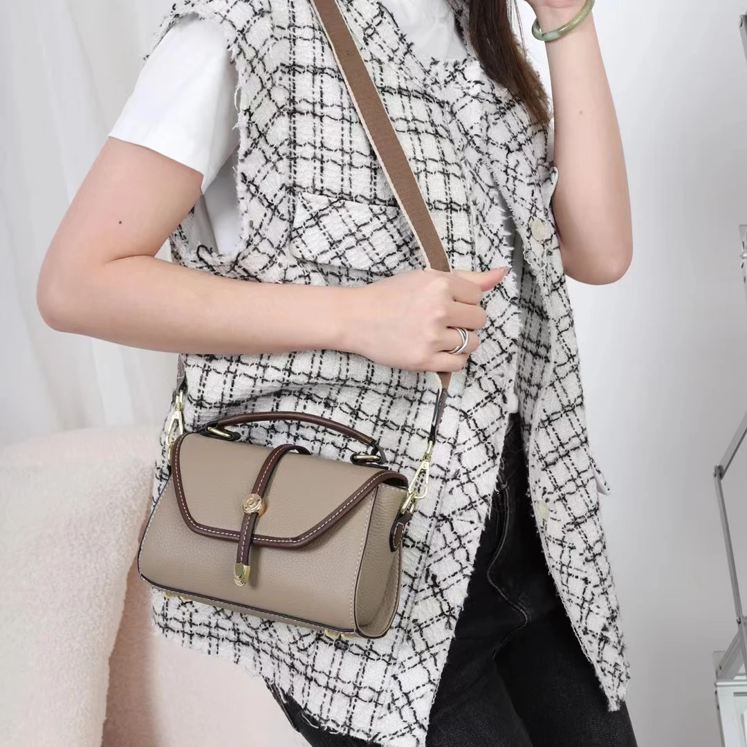 Royal Bagger Handbag Women Shoulder Corssbody Bags Genuine Cow Leather Ladies Top Handle Bags Handbag Two Straps
Royal Bagger Handbag Women Shoulder Corssbody Bags Genuine Cow Leather Ladies Top Handle Bags Handbag Two Straps