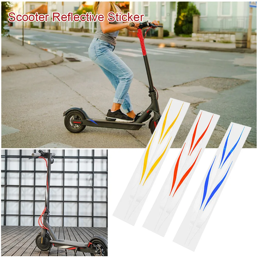 New Electric Scooter Reflective Protection Sticker PVC Waterproof Night Riding Warning Strip Scooter Decor For Xiaomi M365/Pro
New Electric Scooter Reflective Protection Sticker PVC Waterproof Night Riding Warning Strip Scooter Decor For Xiaomi M365/Pro