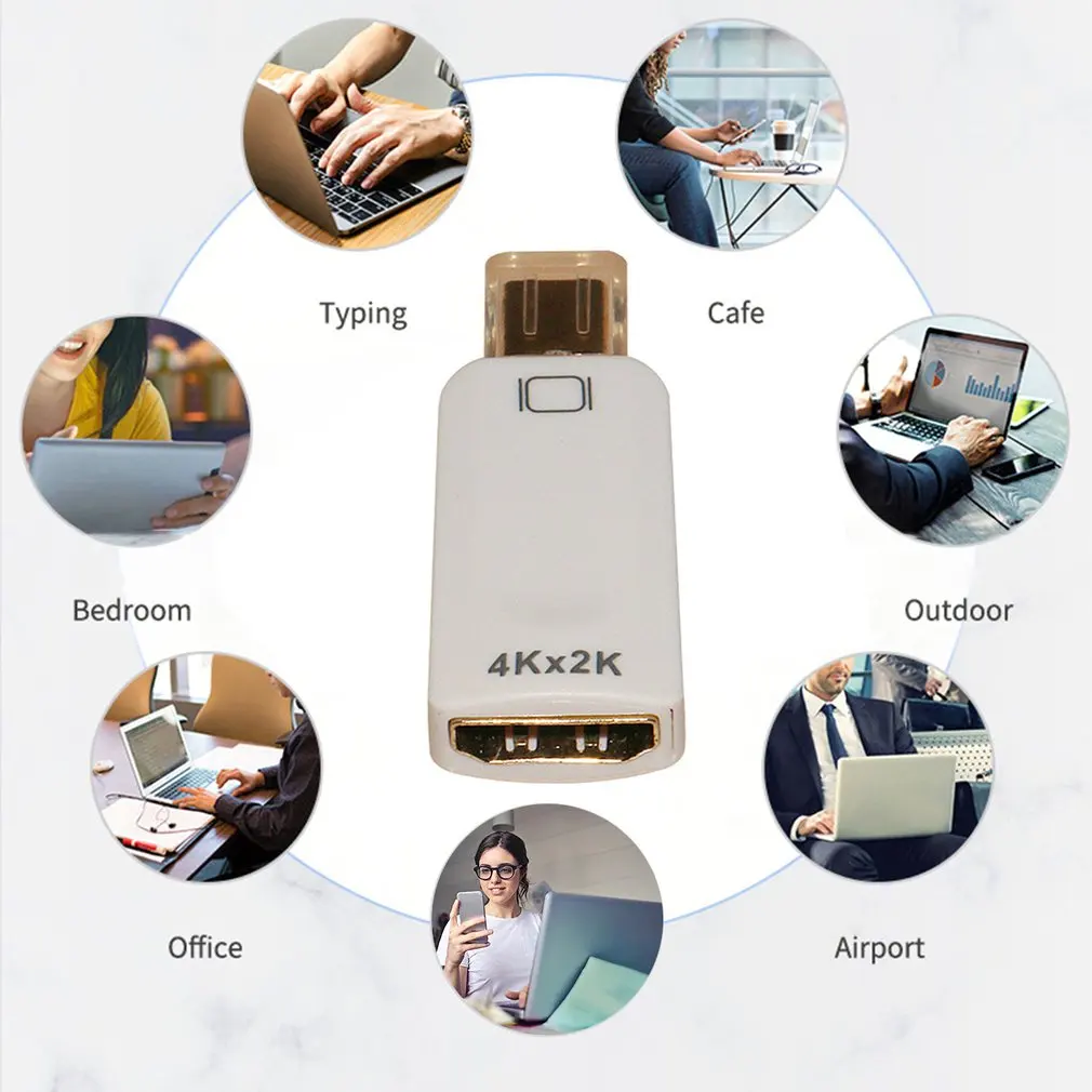 New Mini DP Converter DP To Adapter Male-Female Display Ports Minitoring Hub High Speed Adapter
New Mini DP Converter DP To Adapter Male-Female Display Ports Minitoring Hub High Speed Adapter