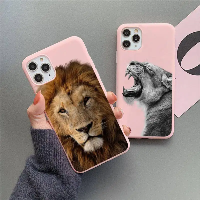 Lion Alpha Male Phone Case For iphone 13 12 11 Pro Max Mini XS 8 7 6 6S Plus X SE 2020 XR Matte Candy Pink Silicone cover
Lion Alpha Male Phone Case For iphone 13 12 11 Pro Max Mini XS 8 7 6 6S Plus X SE 2020 XR Matte Candy Pink Silicone cover