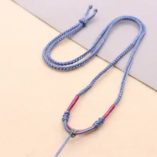Womens Rope Necklace Braided Jewelry Sets Simple Couple Accessories Premium Neck Necklace Small Gifts Delivery 10 Days Jewelry