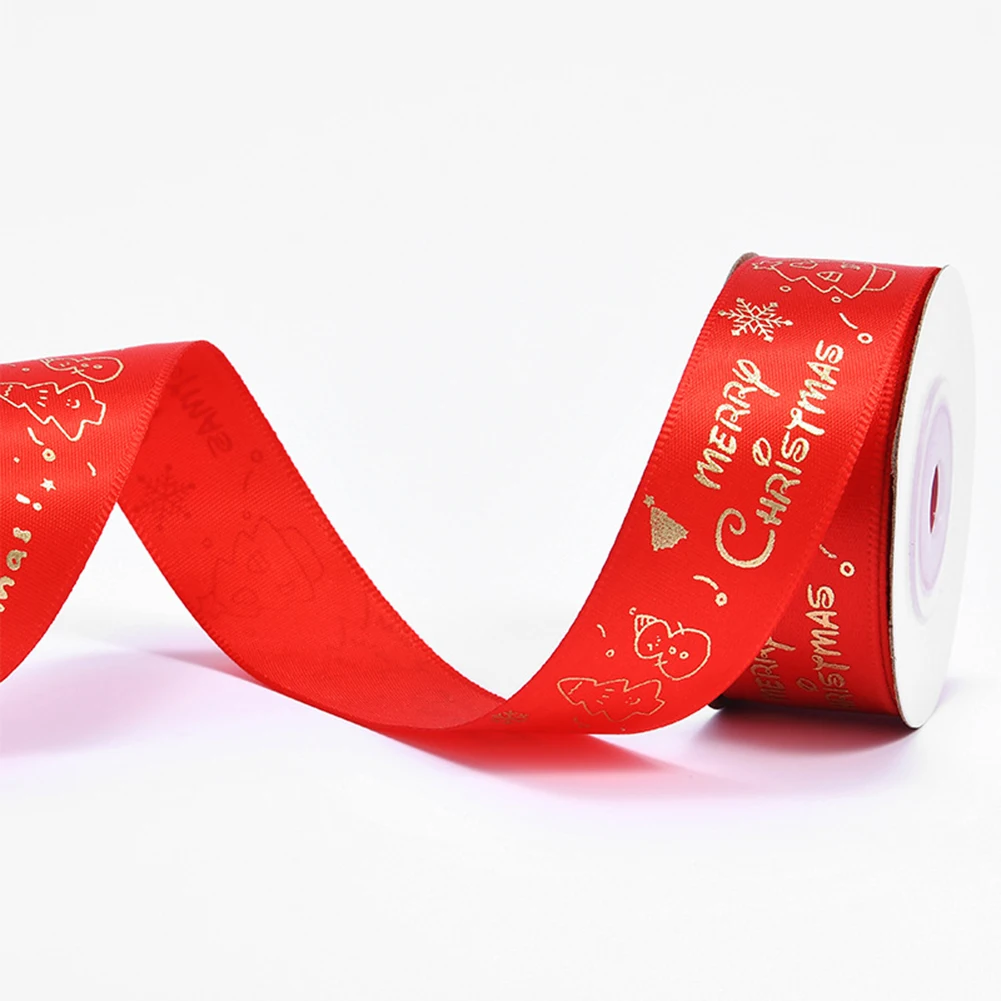 Brand New Decorative Ribbon Christmas 1Pcs Xmas Tree 2.5cm*9m 8 Styles Beautiful Bronzing DIY Durable Gift Box
Brand New Decorative Ribbon Christmas 1Pcs Xmas Tree 2.5cm*9m 8 Styles Beautiful Bronzing DIY Durable Gift Box