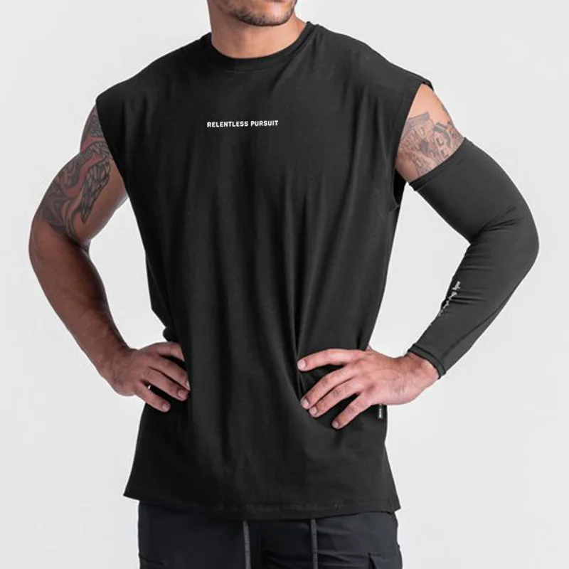 Men's T-shirt Summer Straight Printed Vest Quick-drying Sports Sleeveless Vest Casual, Outdoor Sports, Fitness, Cycling Vest
Men's T-shirt Summer Straight Printed Vest Quick-drying Sports Sleeveless Vest Casual, Outdoor Sports, Fitness, Cycling Vest