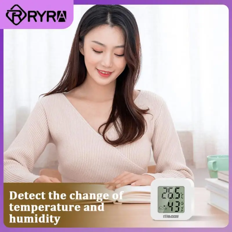 2/4/5PCS Lcd Digital Hygrometer Mini Thermometer White Temperature Humidity Meter Smart Home Indoor Room Gauge
2/4/5PCS Lcd Digital Hygrometer Mini Thermometer White Temperature Humidity Meter Smart Home Indoor Room Gauge