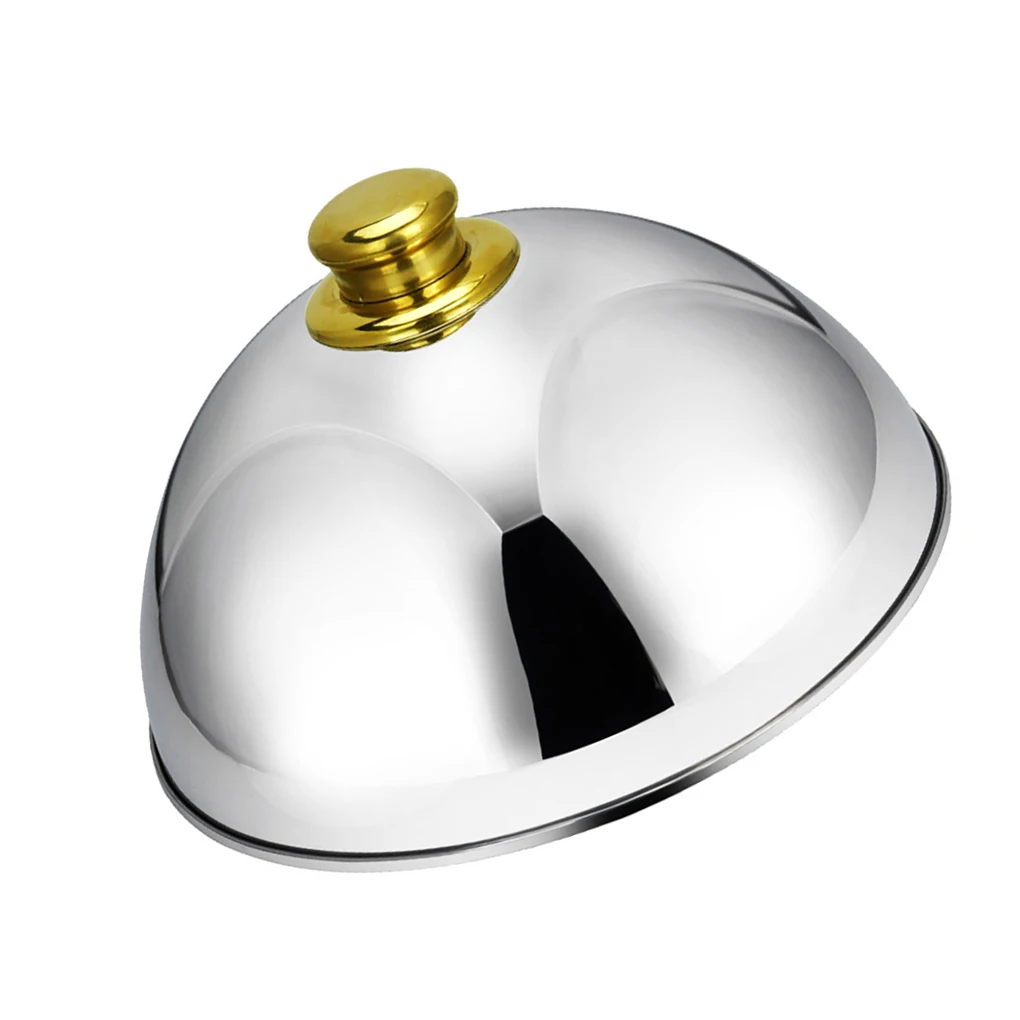 Профессиональная крышка для еды Cloche из нержавеющей стали износостойкая Крышка для сервировочной посуды купольная крышка для еды с антиобж...
Профессиональная крышка для еды Cloche из нержавеющей стали износостойкая Крышка для сервировочной посуды купольная крышка для еды с антиобж...