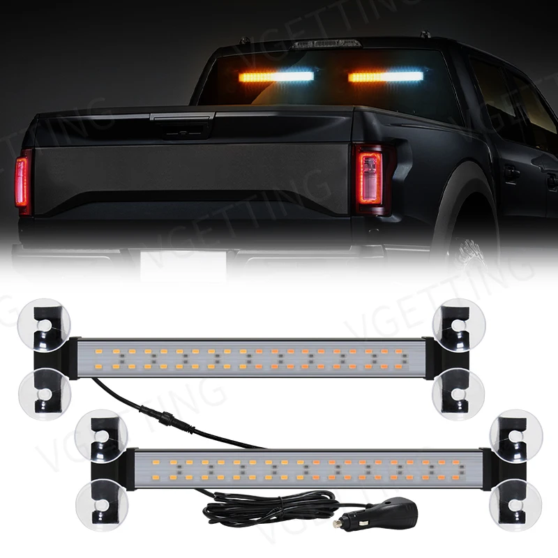 2 X 40 Led Led Warning Strobe Lights for Cars Windshield Emergency Automotive Red Yellow Amber Blue Beacon Lamp Pick Up Truck
2 X 40 Led Led Warning Strobe Lights for Cars Windshield Emergency Automotive Red Yellow Amber Blue Beacon Lamp Pick Up Truck