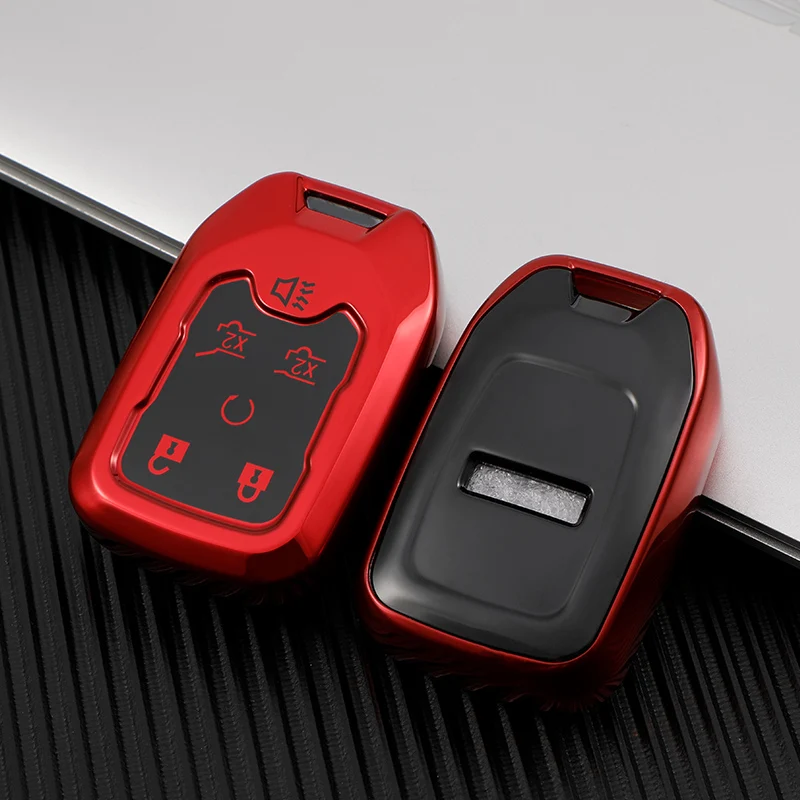 6 Buttons TPU Car Key Cover Case For Chevrolet 2015 2016 Gmc Yukon Suburban Tahoe Smart Auto Accessories Key Ring
6 Buttons TPU Car Key Cover Case For Chevrolet 2015 2016 Gmc Yukon Suburban Tahoe Smart Auto Accessories Key Ring