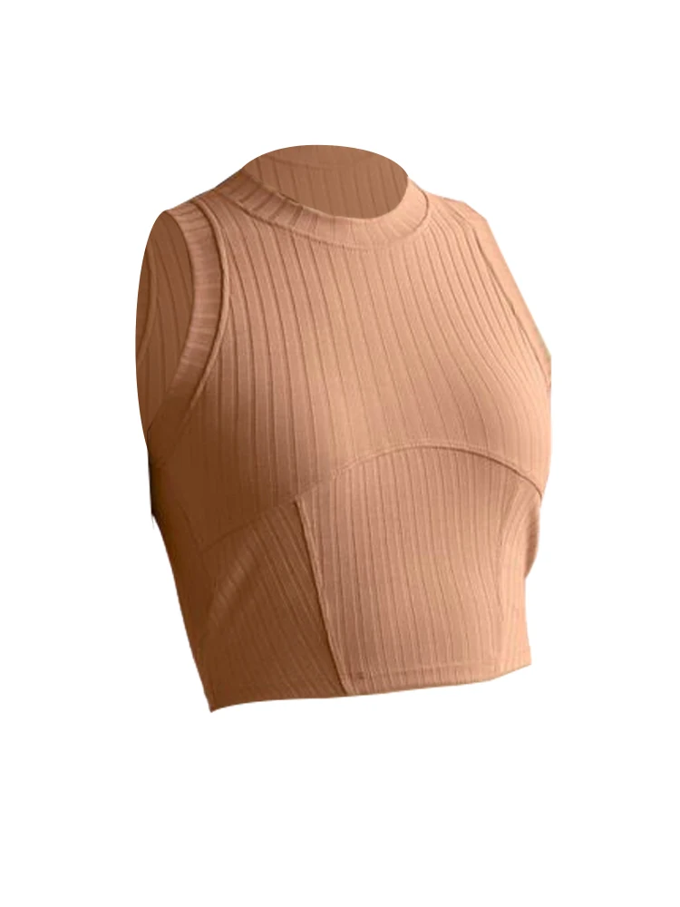 SVOKOR Solid Vest Women Sleeveless Crop Top Breathable Slim Naked Feeling Shirt With Chest Pad Shockproof Fashion Blouse
SVOKOR Solid Vest Women Sleeveless Crop Top Breathable Slim Naked Feeling Shirt With Chest Pad Shockproof Fashion Blouse
