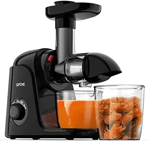 Masticating Juicer Machines, Cold Press Juicer for Fruit & Vegetable, 90% Juice Yield Maker Extractor with Soft/Hard Modes,
Masticating Juicer Machines, Cold Press Juicer for Fruit & Vegetable, 90% Juice Yield Maker Extractor with Soft/Hard Modes,