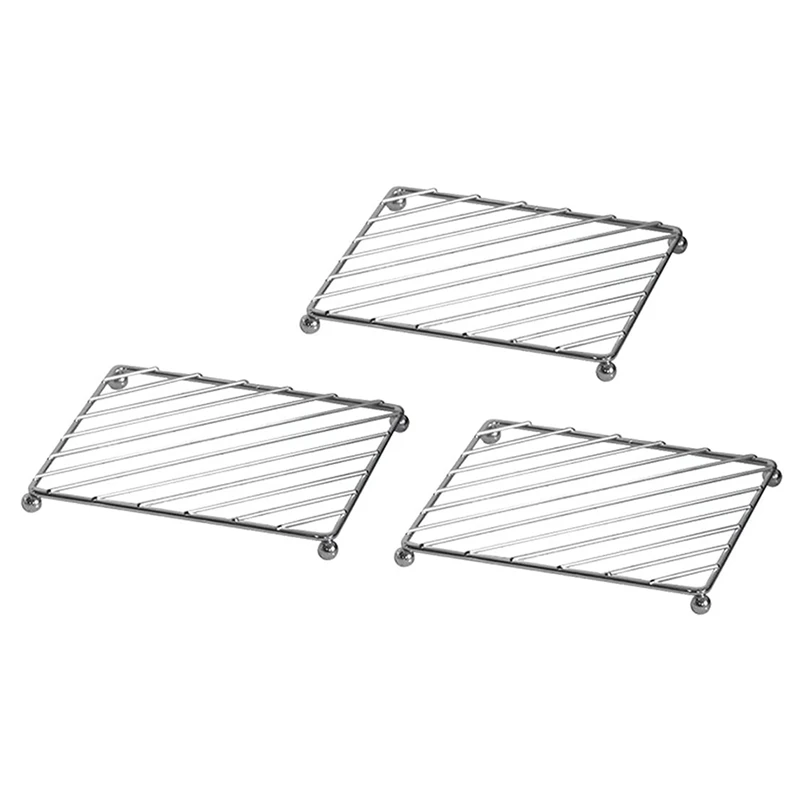 Trivets For Pans, Luxury Multi-Use Great Heat Resistant Hot Pads For Kitchen Counter, Hot Plate Holder (3 Pack) 
Trivets For Pans, Luxury Multi-Use Great Heat Resistant Hot Pads For Kitchen Counter, Hot Plate Holder (3 Pack)
