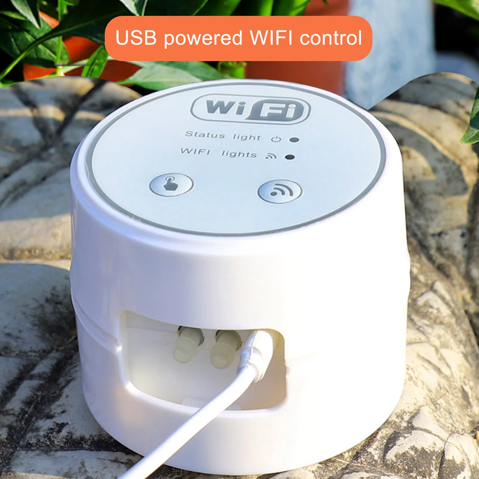 Remote WIFI Automatic Flower Watering Device Drip Irrigation System Intelligent Sprinkler Irrigation Watering Flower Artifact
Remote WIFI Automatic Flower Watering Device Drip Irrigation System Intelligent Sprinkler Irrigation Watering Flower Artifact
