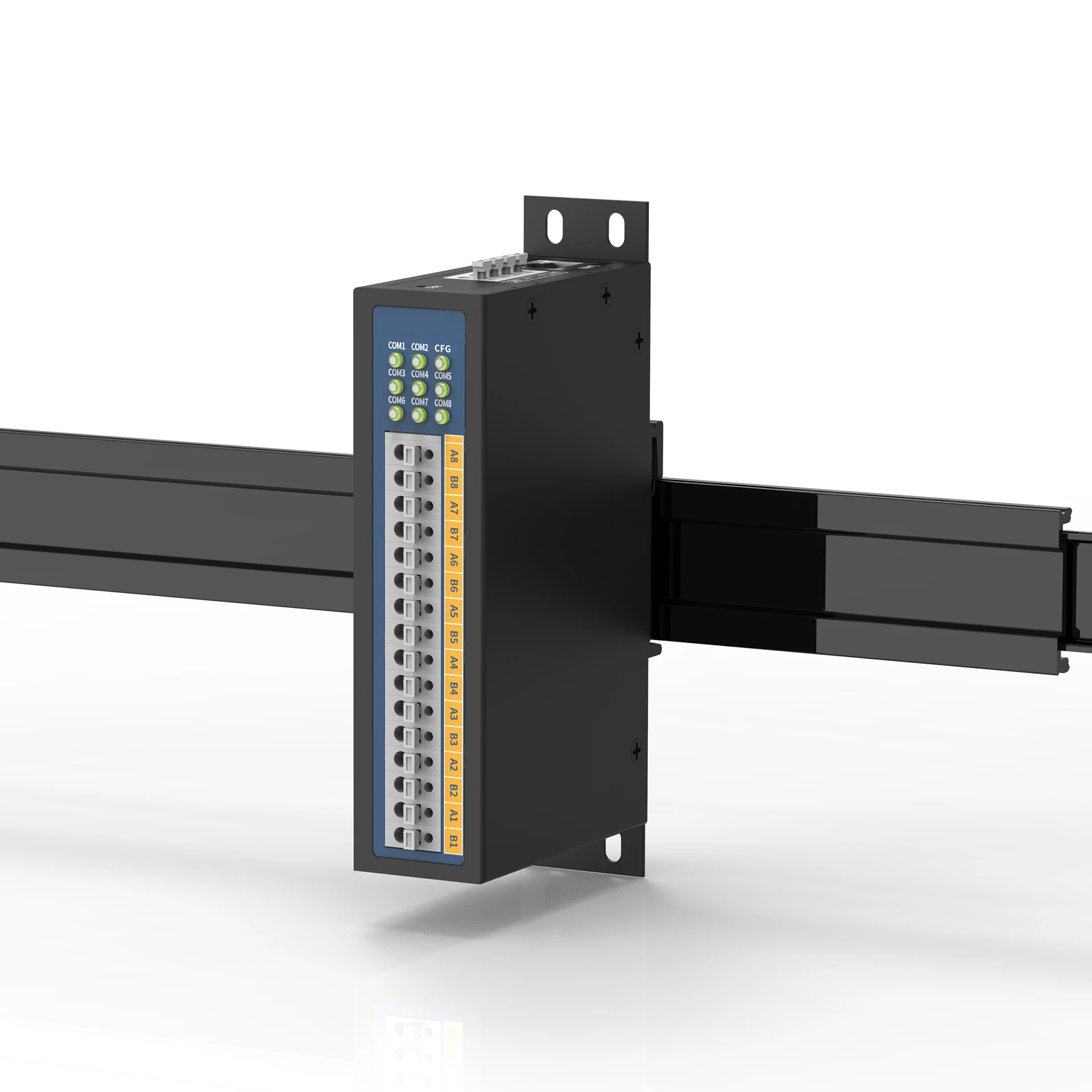 

8 ports industrial serial server -rs485 to rj45 ethernet modbus rtu to modbus tcp convert modbus rtu mqtt gateway