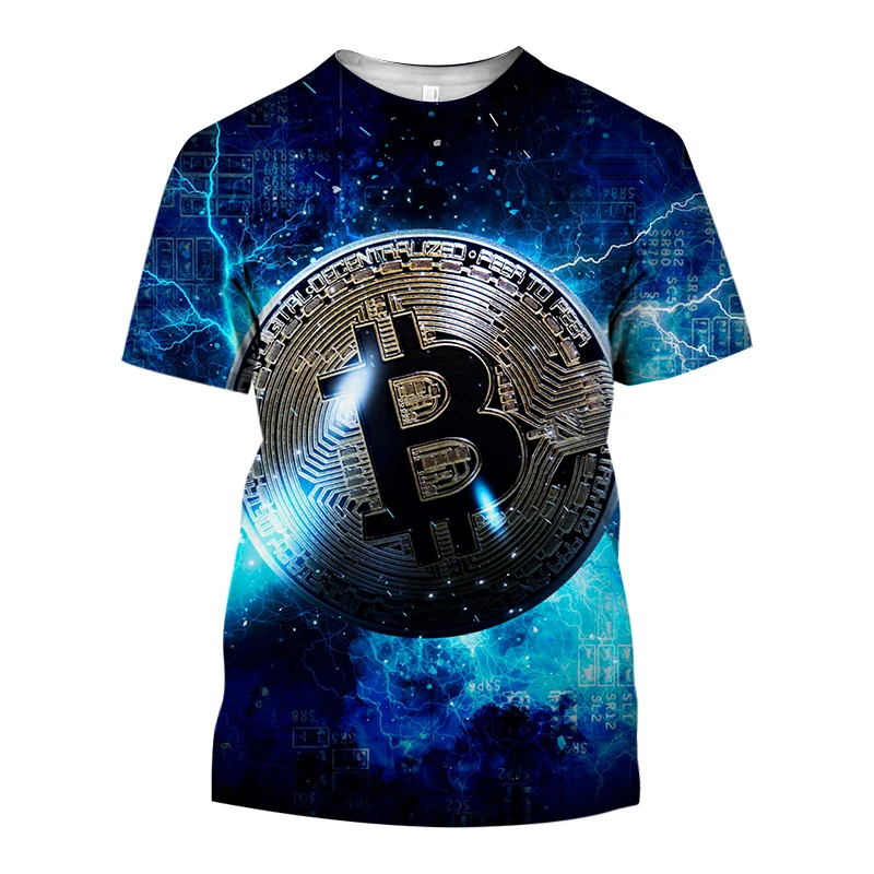 Bitcoin Pattern 3D Print Summer Personality Hip Hop Men's T-shirt Fashion Handsome Street O Collar Loose Quick Dry Clothing 6XL
Bitcoin Pattern 3D Print Summer Personality Hip Hop Men's T-shirt Fashion Handsome Street O Collar Loose Quick Dry Clothing 6XL