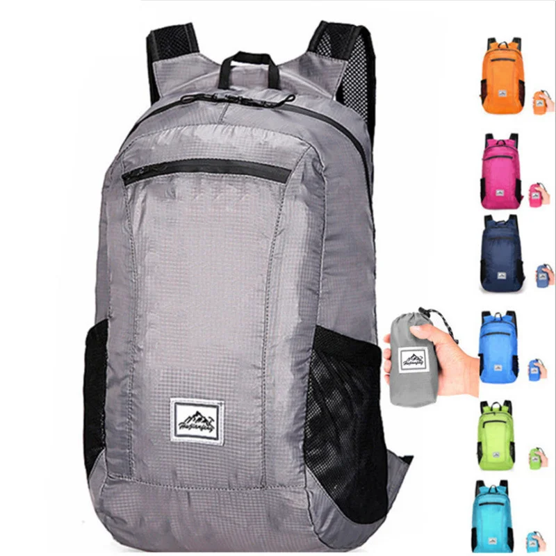 

Portable Foldable Backpack Folding Mountaineering Bag Ultralight Outdoor Climbing Cycling Travel Knapsack Hiking Daypack