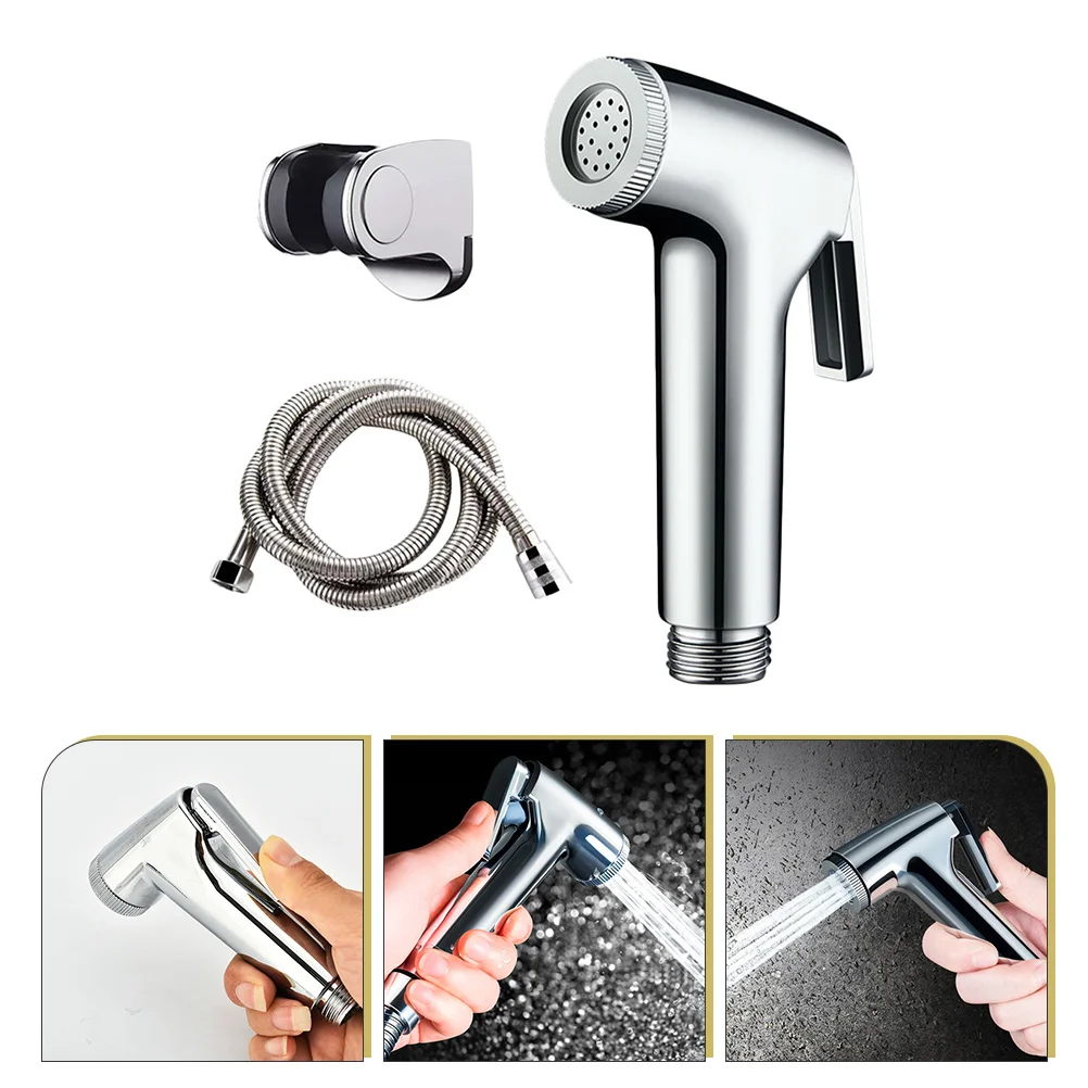 1 Set Bidet Stainless Bidet Sprayer Handheld Bidet Cloth Diaper Sprayer Toilet Sprayer for Bathroom Toilet Hotel
1 Set Bidet Stainless Bidet Sprayer Handheld Bidet Cloth Diaper Sprayer Toilet Sprayer for Bathroom Toilet Hotel