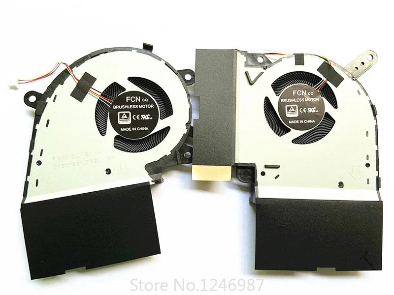 NEW CPU GPU Cooling Fan for Asus ROG G531GU G531GV G531GW G731GW G731GV G512LV G532LWS G712LV G712LW 12V 5V 13NR01Q0P04011
NEW CPU GPU Cooling Fan for Asus ROG G531GU G531GV G531GW G731GW G731GV G512LV G532LWS G712LV G712LW 12V 5V 13NR01Q0P04011