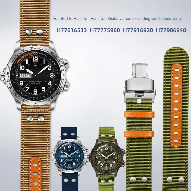 22mm Premium Quality Nylon Canvas Strap for Hamilton Khaki Watchband for Military Wristband Amazfit Gts Band Quick release
22mm Premium Quality Nylon Canvas Strap for Hamilton Khaki Watchband for Military Wristband Amazfit Gts Band Quick release