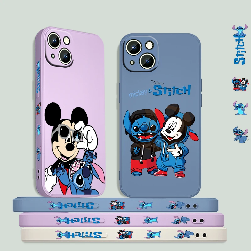 Disney Cute Stitch Lilo Phone Case For Apple iPhone 14 13 12 Mini 11 Pro XS MAX XR X 8 7 6S Plus Liquid Left Rope Silicone Funda
Disney Cute Stitch Lilo Phone Case For Apple iPhone 14 13 12 Mini 11 Pro XS MAX XR X 8 7 6S Plus Liquid Left Rope Silicone Funda