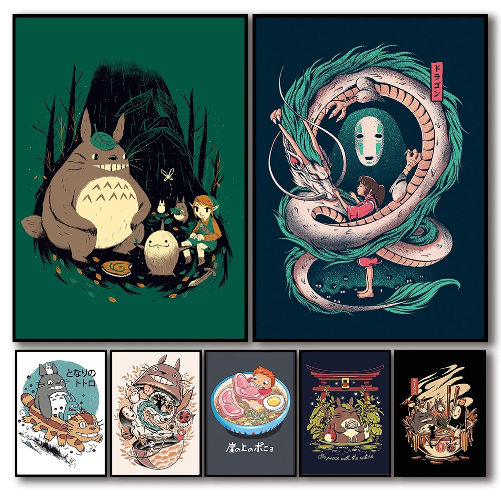 DIY Digital Oil Painting Anime Ghibli Studio Poster Kawaii Room Decor Aesthetic Totoro Ponyo Spirited Away Handpainted Wall Gift
DIY Digital Oil Painting Anime Ghibli Studio Poster Kawaii Room Decor Aesthetic Totoro Ponyo Spirited Away Handpainted Wall Gift