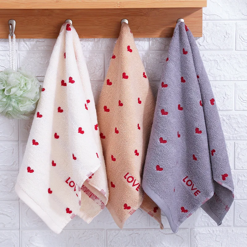 34x75cm Red Love Cotton Bathroom Towel Thick Absorption Wash Face Wipe Hand Body Towels Kitchen Household Cloth for Cleaning
34x75cm Red Love Cotton Bathroom Towel Thick Absorption Wash Face Wipe Hand Body Towels Kitchen Household Cloth for Cleaning